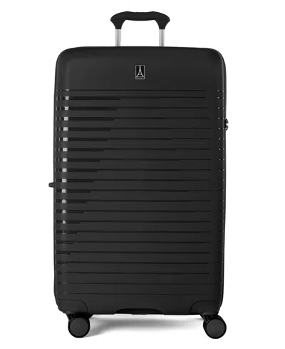 Travelpro Optima Large Check-in Expandable Spinner And Packing Cubes In Black