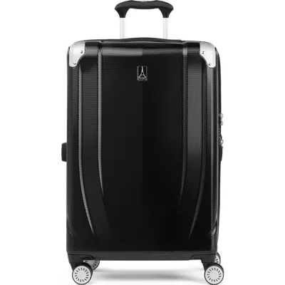 Travelpro Pathways 3 Hardside Expandable 25" Medium Check In Black Knight