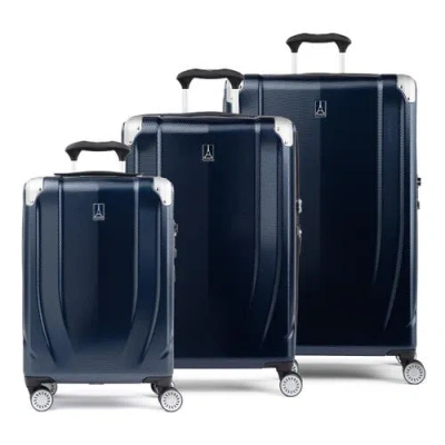 Travelpro Pathways 3 Hardside Expandable 3 Piece (21"/25"/28") Spinner Luggage Set In Royal Blue