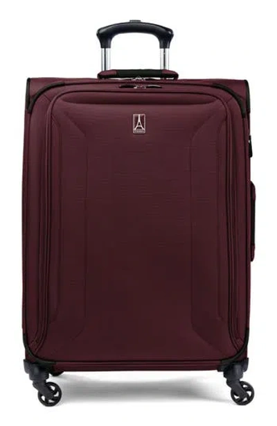 Travelpro Pilot Air 2 25-inch Expandable Spinner Luggage In Burgundy