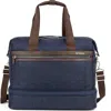 Travelpro Platinum Elite Carry On Soft Travel Drop-bottom Weekender Bag In True Navy Blue