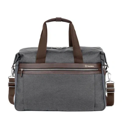 Travelpro Platinum Elite Carry On Soft Travel Duffel Bag In Vintage Grey