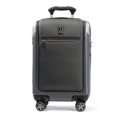 Travelpro Platinum Elite Compact Business Plus Carry-on Expandable Hardside Spinner In Black
