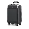 Travelpro Platinum Elite Compact Carry On Expandable Hardside Spinner Suitcase In Shadow Black