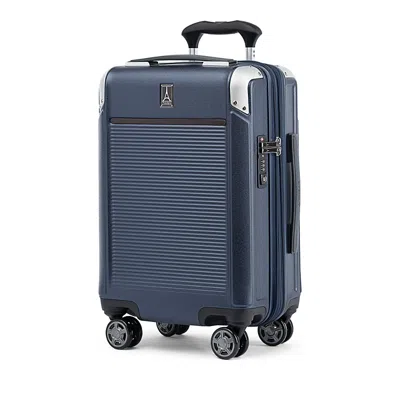 Travelpro Platinum Elite Compact Carry On Expandable Hardside Spinner Suitcase In True Navy