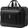 Travelpro Platinum Elite Expandable Business Laptop Briefcase, Fits Up To 15.6 Laptop In Shadow Black