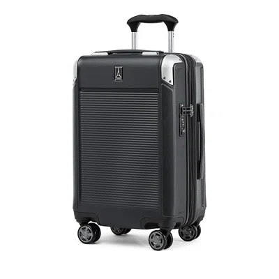 Travelpro Platinum Elite Hardside Carry On Spinner Suitcase In Shadow Black