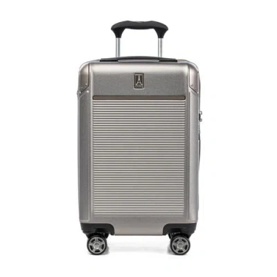 Travelpro Platinum Elite Hardside Expandable Carry-on 21-inch Spinner In Metallic Sand