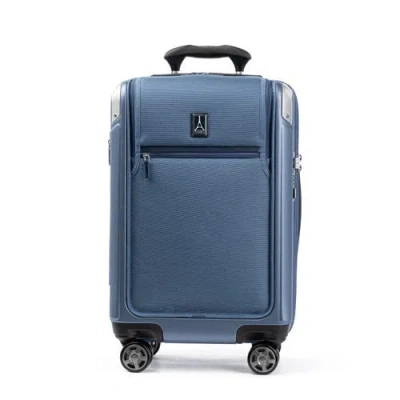 Travelpro Platinum Elite Hardside Expandable Carry-on With Laptop Pocket 21-inch Spinner In Dark Sky Blue