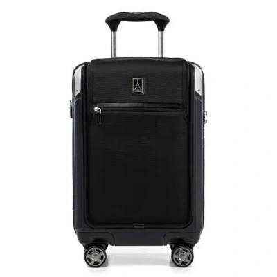 Travelpro Platinum Elite Hardside Expandable Carry-on With Laptop Pocket 21-inch Spinner In Shadow Black