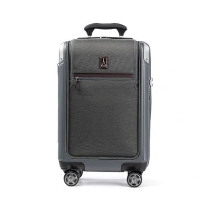 Travelpro Platinum Elite Hardside Expandable Carry-on With Laptop Pocket 21-inch Spinner In Vintage Grey