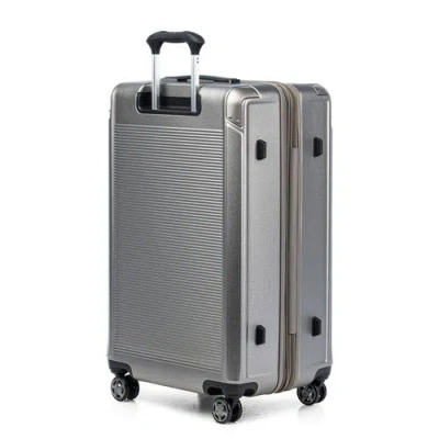 Travelpro Platinum Elite Hardside Expandable Checked- Large 28-inch Spinner Wheel Luggage In Metallic Sand