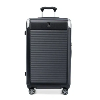 Travelpro Platinum Elite Hardside Expandable Checked- Large 28-inch Spinner Wheel Luggage In Shadow Black