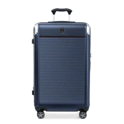 Travelpro Platinum Elite Hardside Expandable Checked- Large 28-inch Spinner Wheel Luggage In True Navy Blue