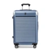 Travelpro Platinum Elite Hardside Expandable Checked- Medium 25-inch Spinner In Dark Sky Blue