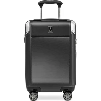 Travelpro Platinum Elite Hardside Expandable Compact Carry-on 20-inch Spinner In Shadow Black