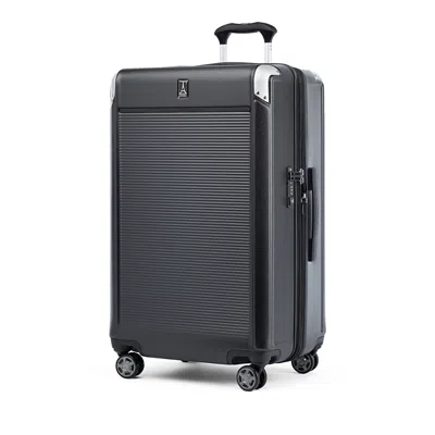 Travelpro Platinum Elite Hardside Large Expandable Spinner Suitcase In Shadow Black