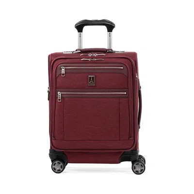 Travelpro Platinum Elite International Expandable Carry On Spinner In Bordeaux