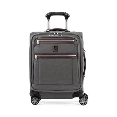 Travelpro Platinum Elite International Expandable Carry On Spinner In Vintage Grey