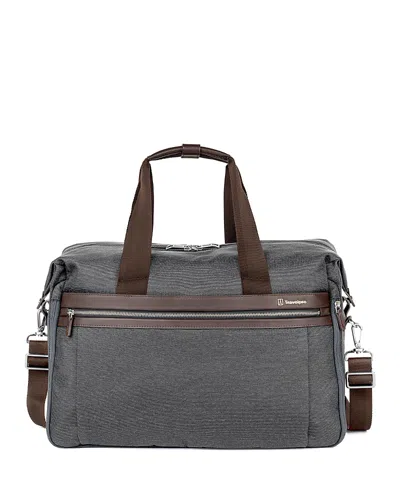 Travelpro Platinum Elite Soft Duffel Bag In Vintage Grey