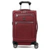 Travelpro Platinum Elite Softside Expandable 20-inch Carry-on Luggage, Fits Up To 15" Laptop In Bordeaux