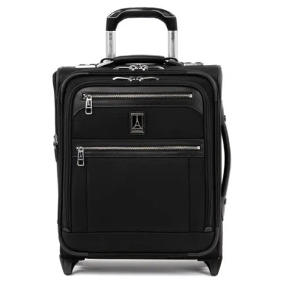 Travelpro Platinum Elite Softside Expandable Carry-on 16-inch 2 Wheel Luggage In Shadow Black