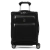 Travelpro Platinum Elite Softside Expandable Carry-on 19-inch Luggage In Shadow Black