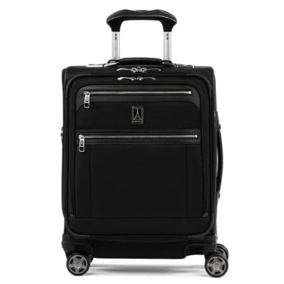 Travelpro Platinum Elite Softside Expandable Carry-on 19-inch Luggage In Shadow Black