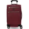 Travelpro Platinum Elite Softside Expandable Carry-on 21-inch Luggage In Bordeaux Red
