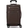 Travelpro Platinum Elite Softside Expandable Carry-on 21-inch Luggage In Rich Espresso Brown