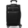 Travelpro Platinum Elite Softside Expandable Carry-on 21-inch Luggage In Shadow Black