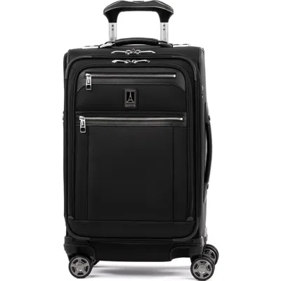 Travelpro Platinum Elite Softside Expandable Carry-on 21-inch Luggage In Shadow Black