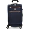 Travelpro Platinum Elite Softside Expandable Carry-on 21-inch Luggage In True Navy Blue