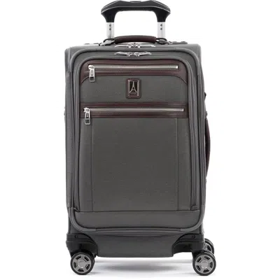 Travelpro Platinum Elite Softside Expandable Carry-on 21-inch Luggage In Vintage Grey