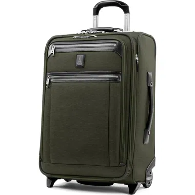 Travelpro Platinum Elite Softside Expandable Carry-on 22-inch  2 Wheel Upright Luggage In Pilot Green