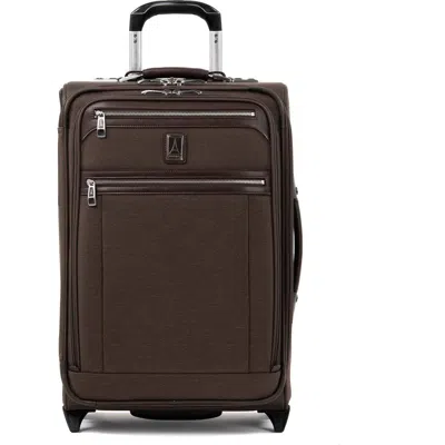 Travelpro Platinum Elite Softside Expandable Carry-on 22-inch  2 Wheel Upright Luggage In Rich Espresso