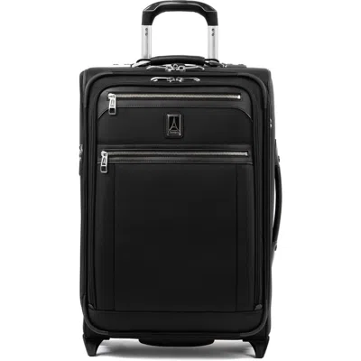 Travelpro Platinum Elite Softside Expandable Carry-on 22-inch  2 Wheel Upright Luggage In Shadow Black