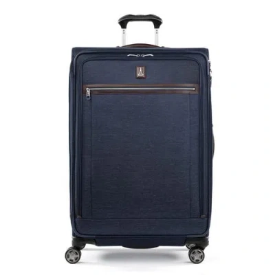 Travelpro Platinum Elite Softside Expandable Large 29-inch Checked Luggage In True Navy Blue