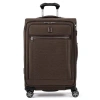 Travelpro Platinum Elite Softside Expandable Medium 25-inch Checked Luggage In Rich Espresso Brown