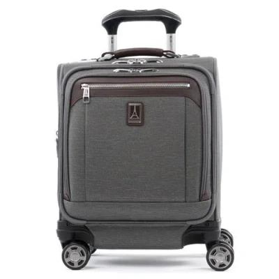 Travelpro Platinum Elite Underseat Spinner Tote Bag With Usb Port In Vintage Grey