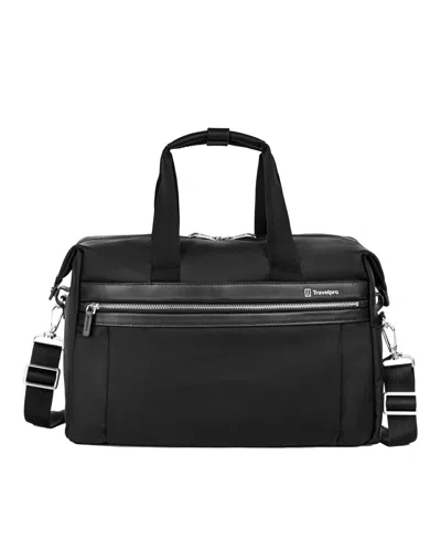 Travelpro Platinum Elite Underseat Tote In Shadow Black