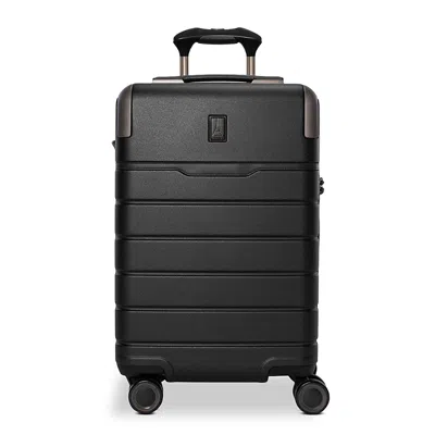Travelpro Platinum Reserve Hardside Carry On Expandable Spinner In Black Dust