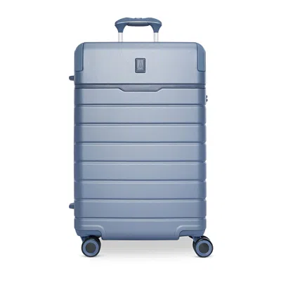 Travelpro Platinum Reserve Hardside Medium Check In Expandable Spinner In Steel Blue