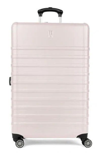 Travelpro Rollmaster™ Lite 2 28-inch Expandable Large Checked Hardside Spinner Suitcase In Pink