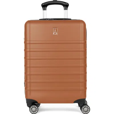 Travelpro Rollmaster Lite 20 Inch Expandable Hardside Spinner In Sienna Matte