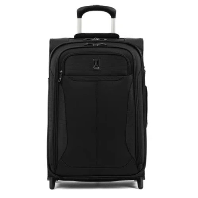 Travelpro Tourlite Softside Expandable 22" Rollaboard Carry On Rollaboard Luggage In Black