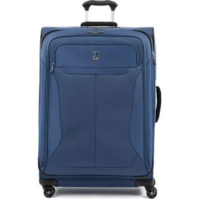 Travelpro Tourlite Softside Expandable 29" Large Checked Spinner Luggage In Blue