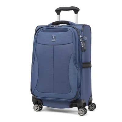 Travelpro Walkabout 6 Compact Softside 20" Carry On Spinner Luggage In Blue