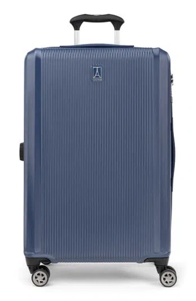 Travelpro Walkabout 6 Medium Check In Expandable Spinner Suitcase In Blue