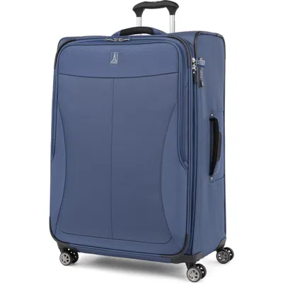 Travelpro Walkabout 6 Softside Expandable 29" Large Checked Spinner Luggage In Blue